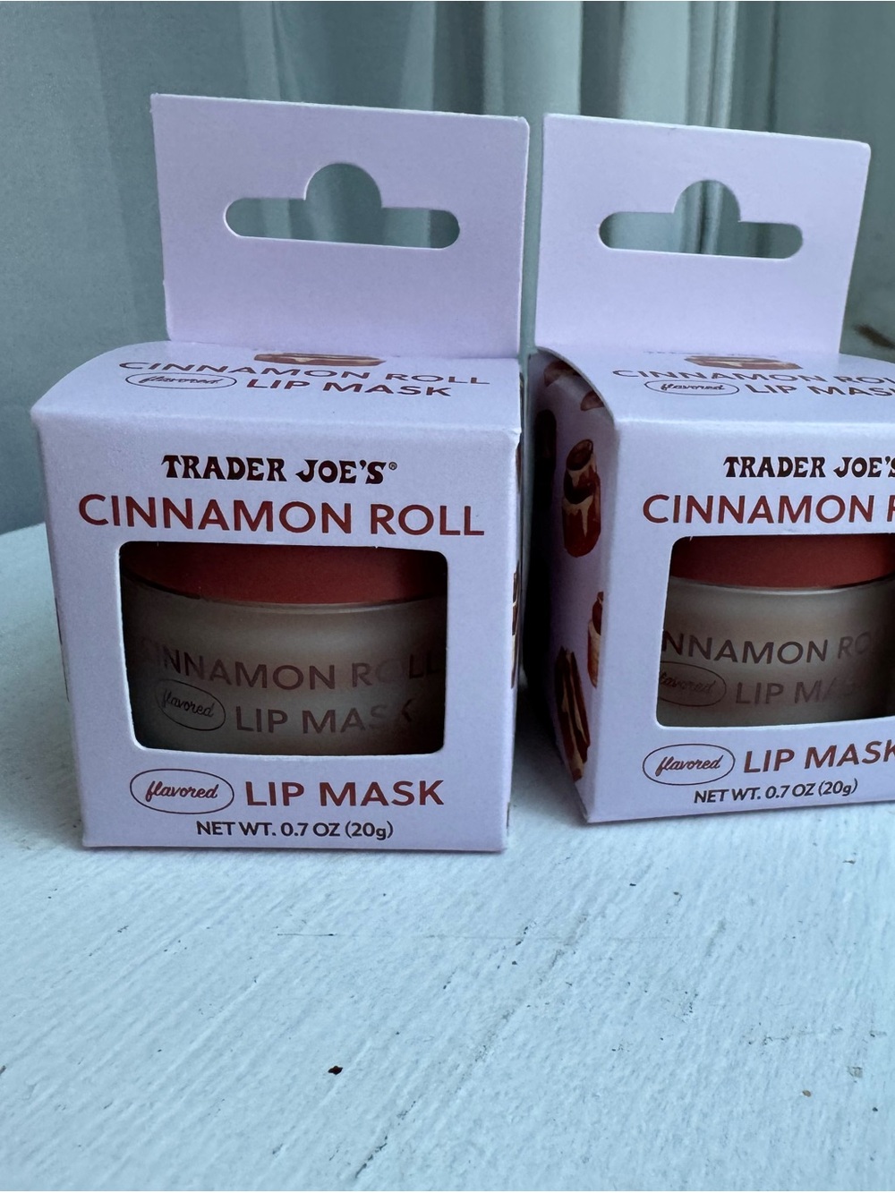 Trader Joe's Cinnamon Roll Lip Mask - Pink